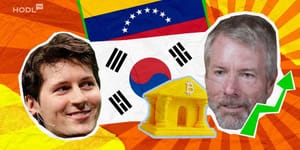 Saylor prognostiziert 150.000-$-BTC, Durows KI, Korea kritisiert, Venezuela wird digital