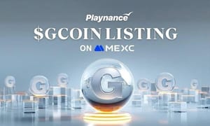 Playnance startet GCoin-MEXC-Listing mit 200.000 Inhabern und 2M täglichen Transaktionen