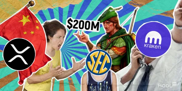 300-Millionen-XRP-Schatzamt von Webus, Kraken Prime ist da, Robinhood kauft Bitstamp, SEC steht wegen Staking in der Kritik