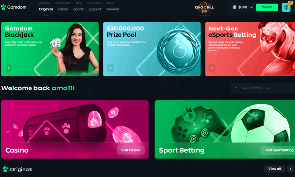 Gamdom startet Next-Level-Sportwetten-Erlebnis