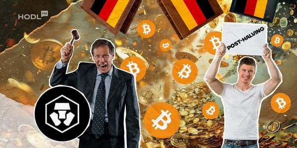 Deutsche BTC-Verkäufe, Crypto.com-Skandal