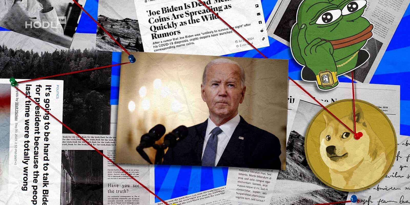 'Biden is Dead'-Memecoins verbreiten sich überall