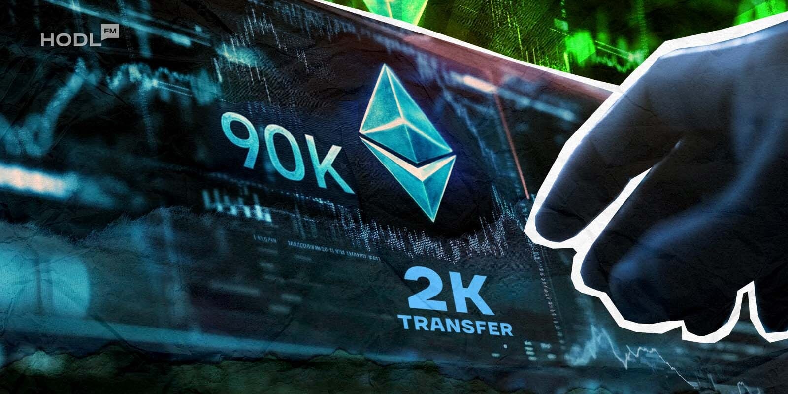 Jemand zahlte 90k für eine 2k-ETH-Transaktion